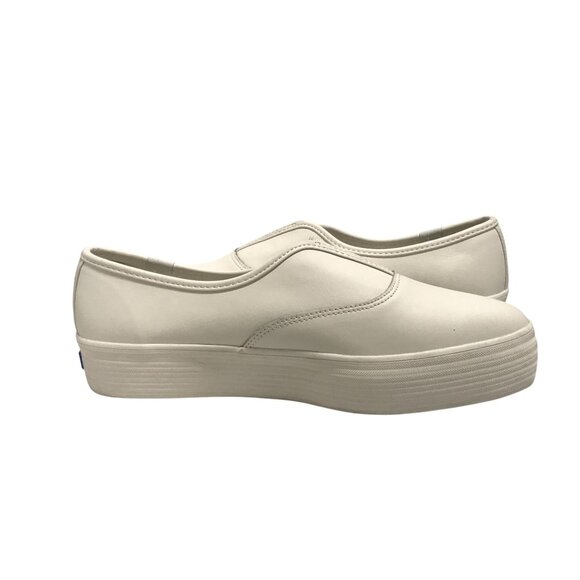 Keds Point Platform Sneaker White Woman's Size 8.5 Fashion Sneakers NWOT - Picture 5 of 10